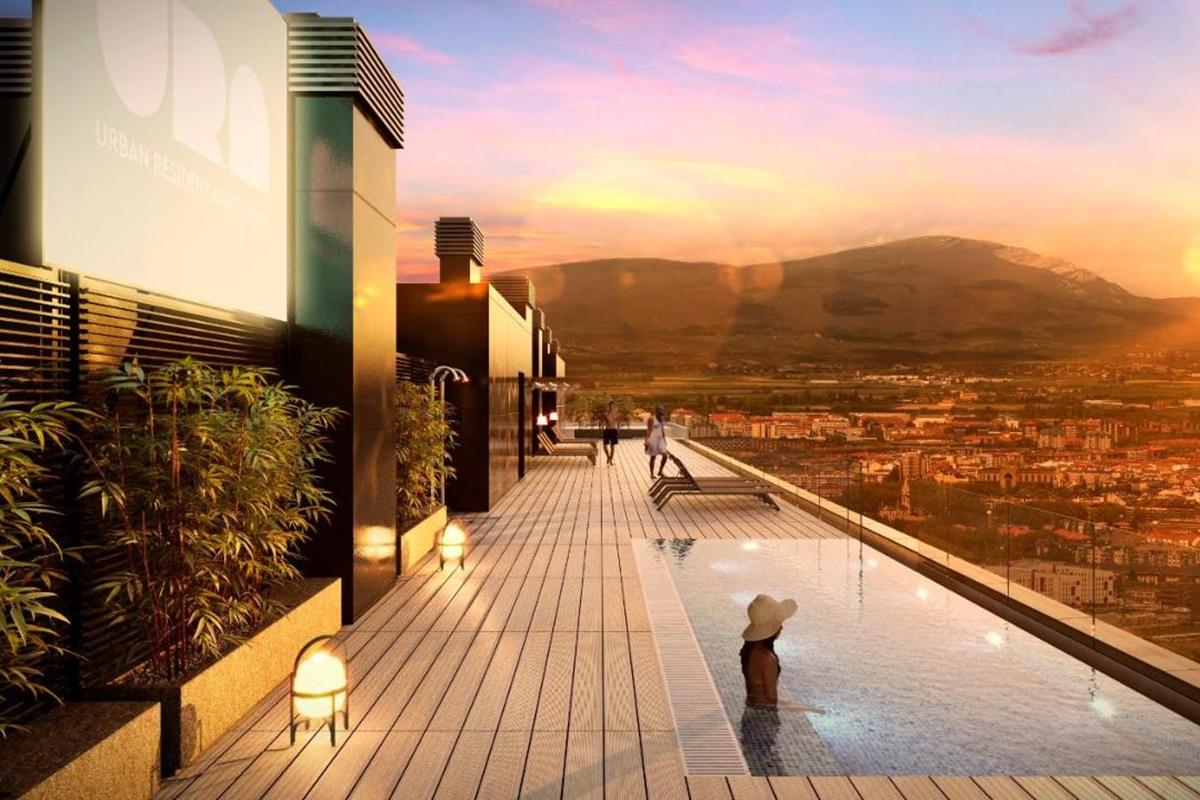 Kora Green City - Aparthotel Passivhaus บิโตเรีย-กัสเตซ ภายนอก รูปภาพ