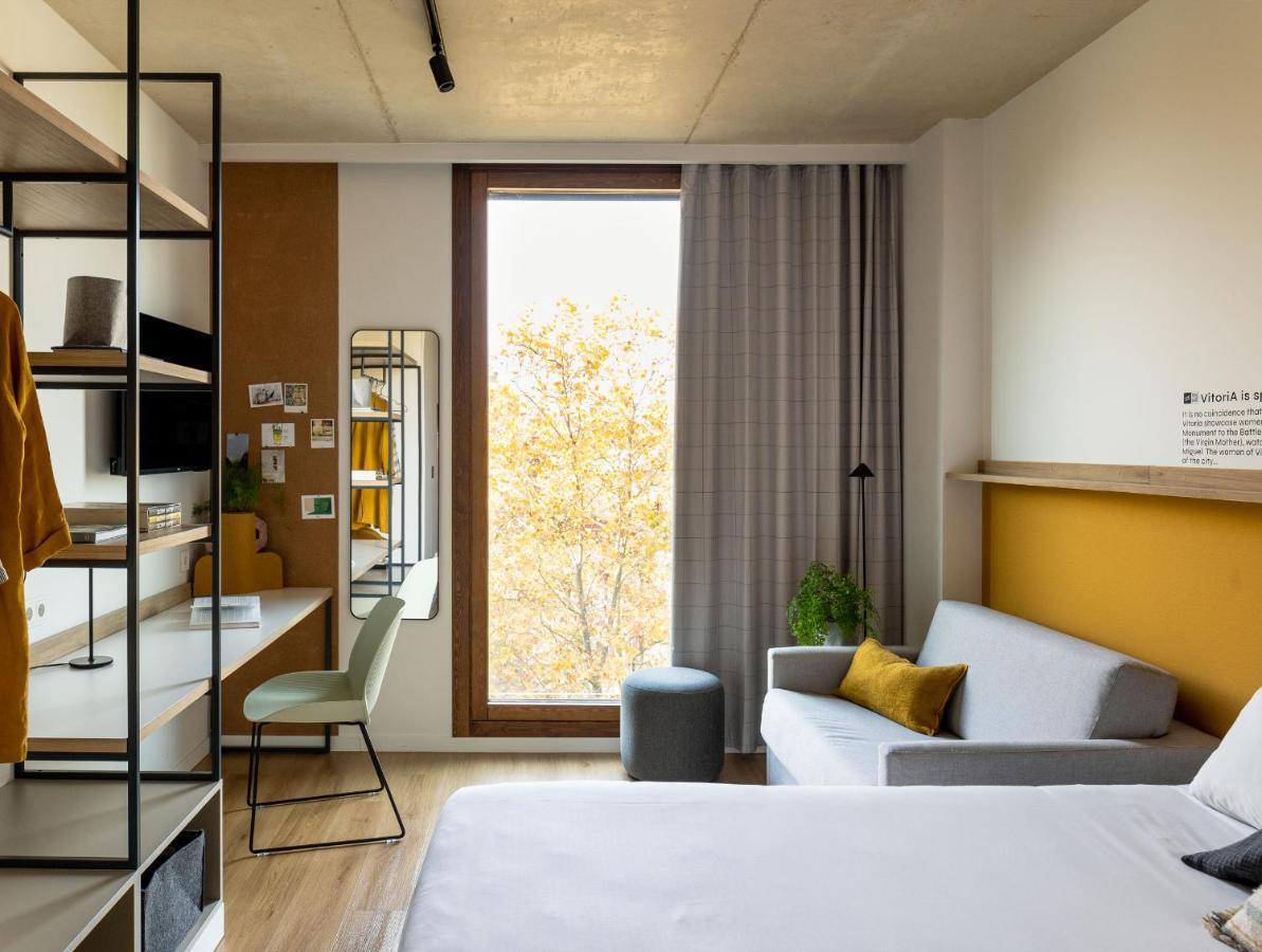 Kora Green City - Aparthotel Passivhaus บิโตเรีย-กัสเตซ ห้อง รูปภาพ