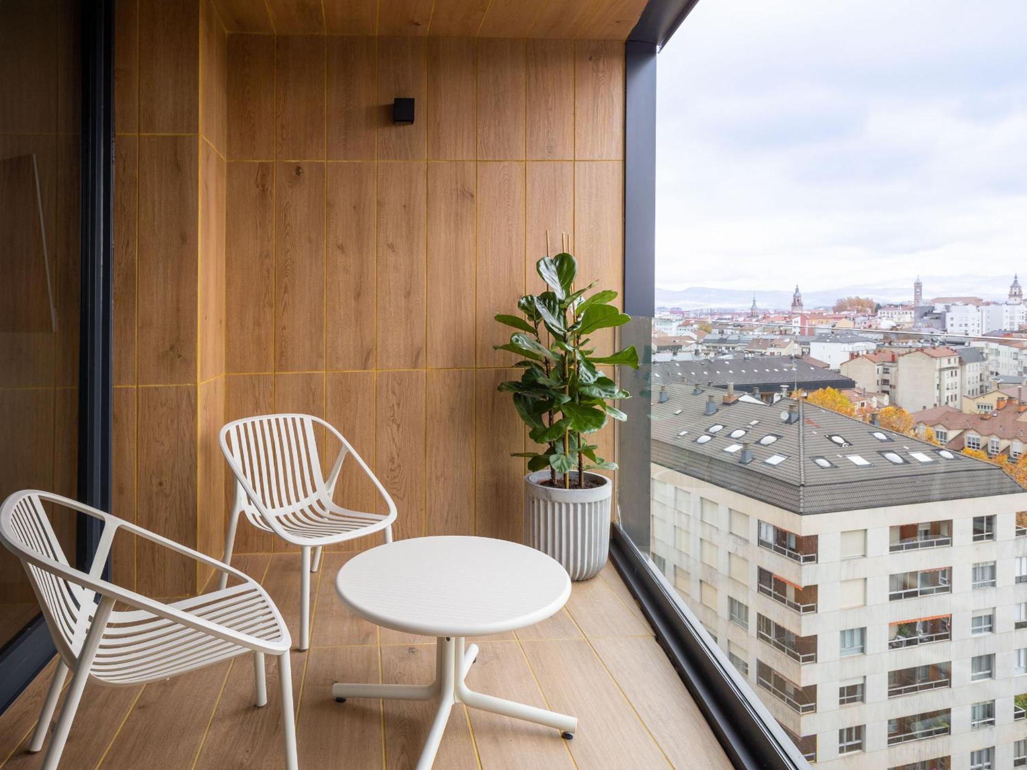 Kora Green City - Aparthotel Passivhaus บิโตเรีย-กัสเตซ ห้อง รูปภาพ